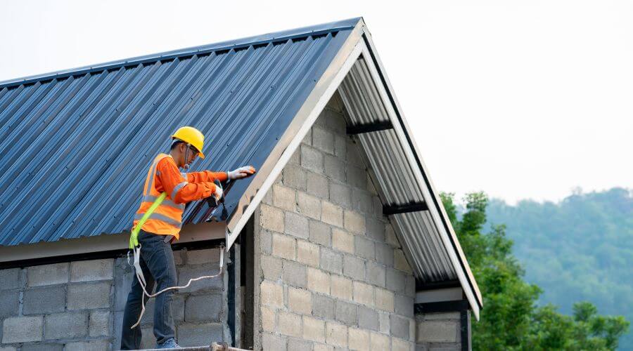 Professional metal roof installation in Duluth, GA